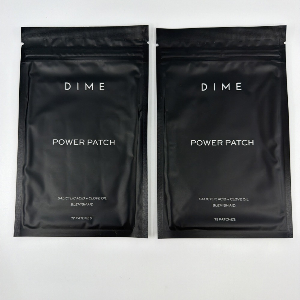 Dime Beauty Power Patch 2 PACK Hydrocolloid Pimple Patches Salicylic Acid NEW